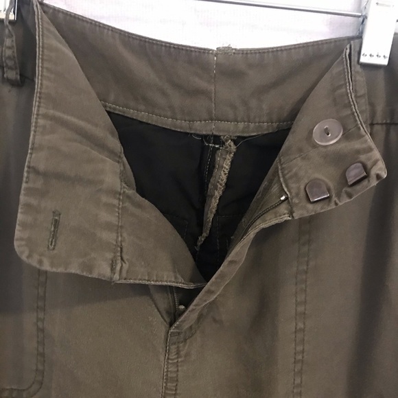 ANN TAYLOR Flare Green Pants - Picture 3 of 7